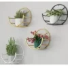 Superstar Handicraft Wall Planters Pot for Indoor Plants with Holder Wall Mounted Planters with Stand Plant Containers Balcony Decoration Garden (Set of 4)